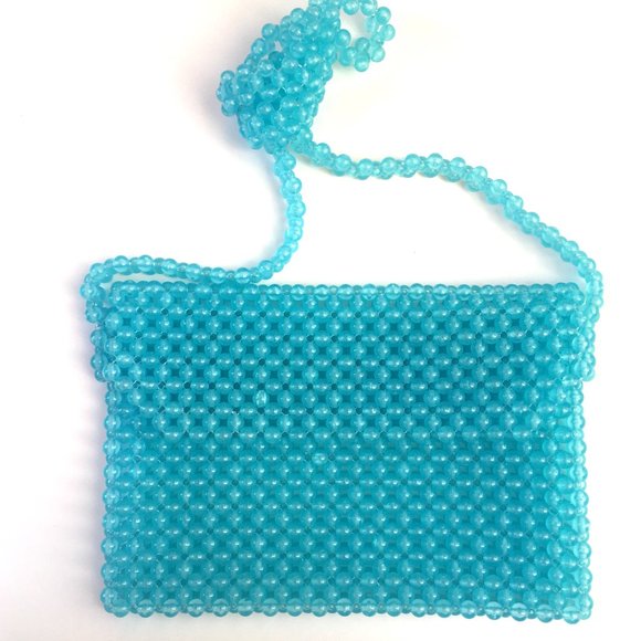Glow in the dark beaded bag ! - Picture 5 of 10